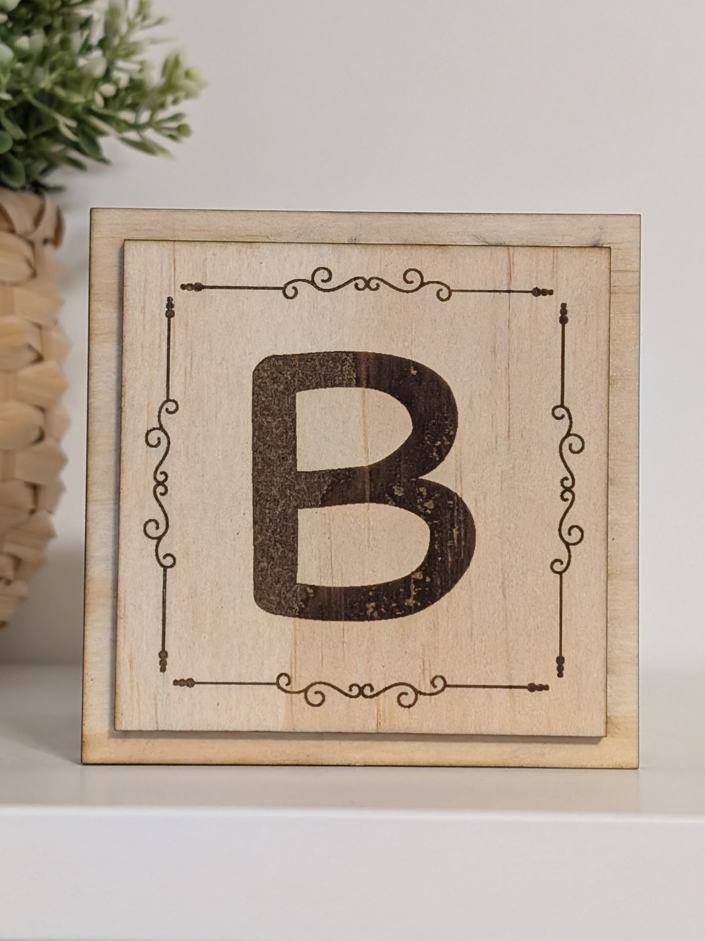 Custom Keepsake Block | Engraved Baby Memory Box